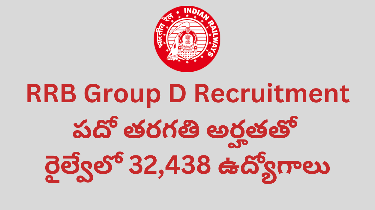 RRB Group D Recruitment Notification 2025